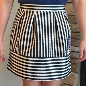 Striped skirt